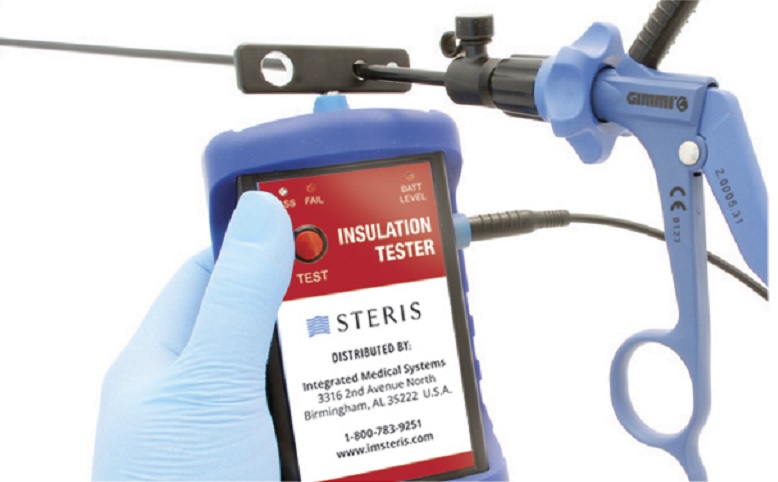 ims-laparoscopy-tester-تست عایق لاپاروسکوپی