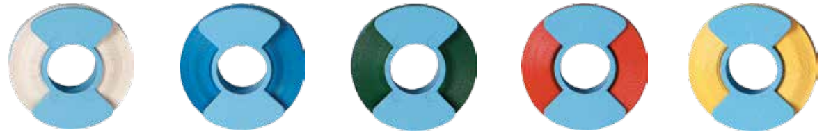 ims steris spectrum لیبل ابزار رنگی چسبی